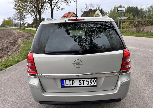 Opel Zafira cena 18900 przebieg: 234000, rok produkcji 2008 z Bystrzyca Kłodzka małe 497